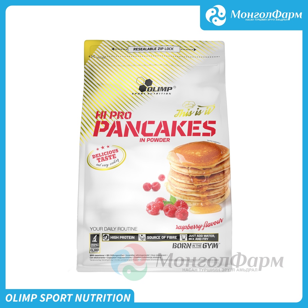 Hi Pro Pancakes /Бөөрөлзгөний амттай/
