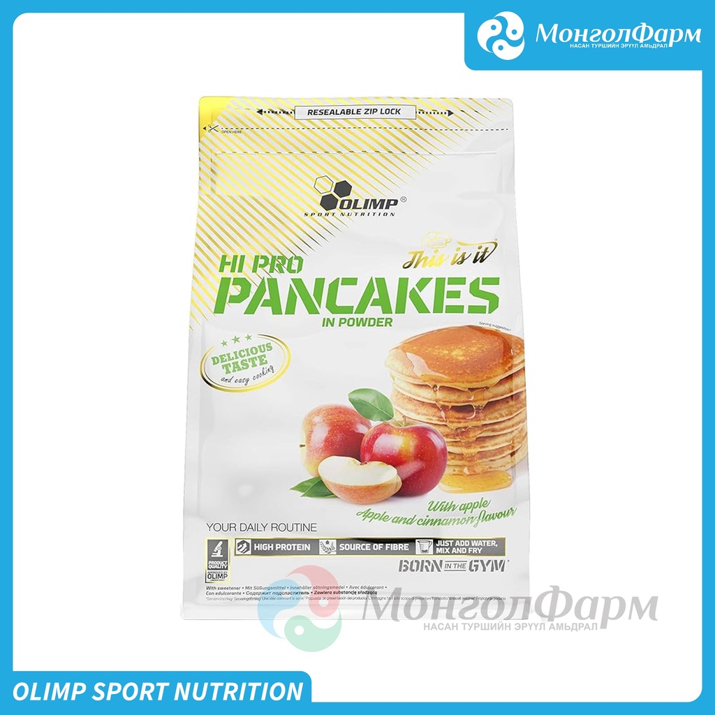 Hi Pro Pancakes алим, синнамон