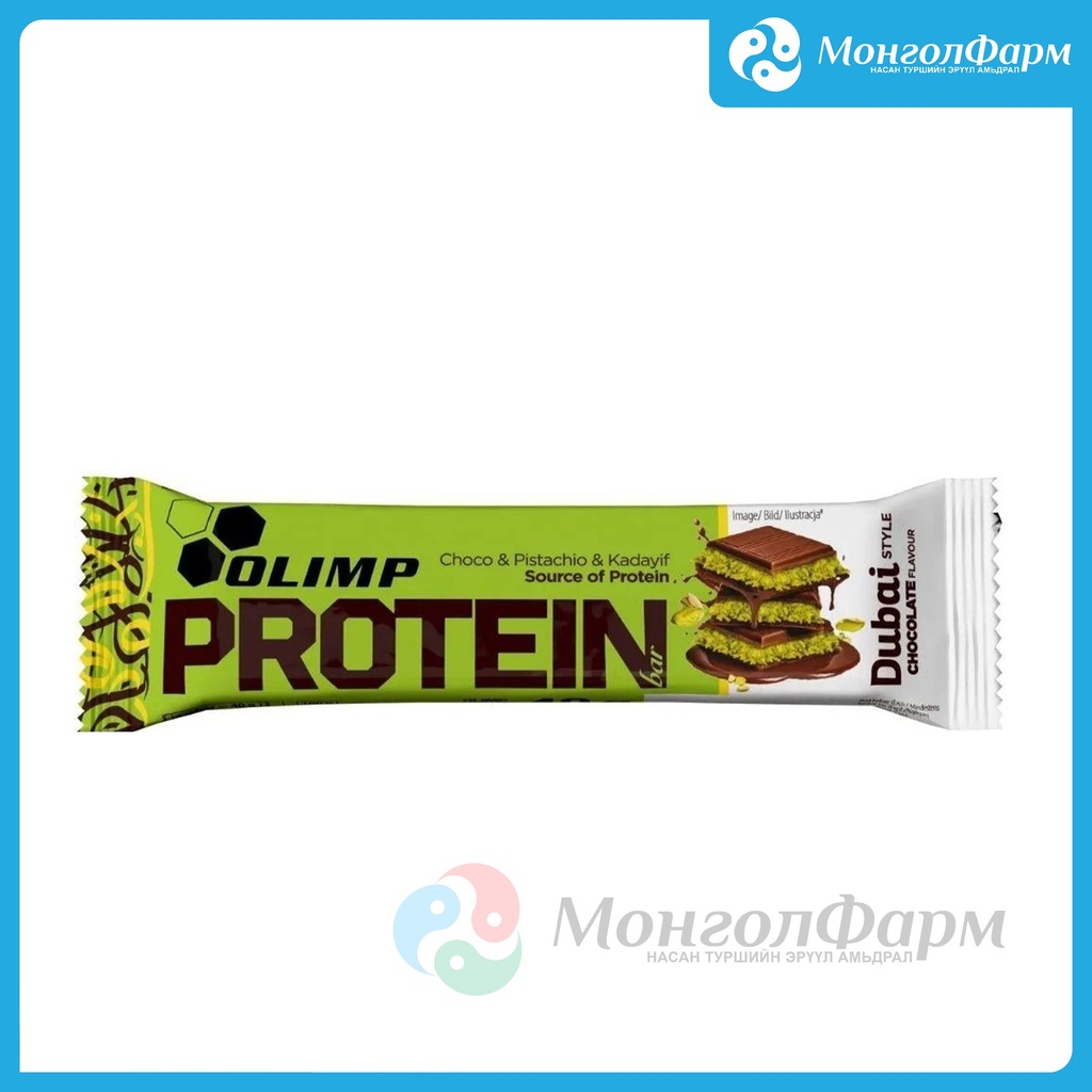Olimp Protein Баар 40г Дубай стайл шоколад