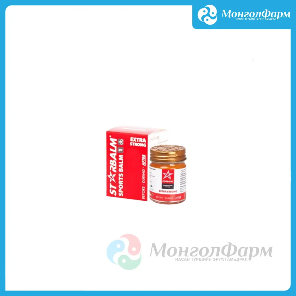  STARBALM Sport Balm Red Extra Strong 25g