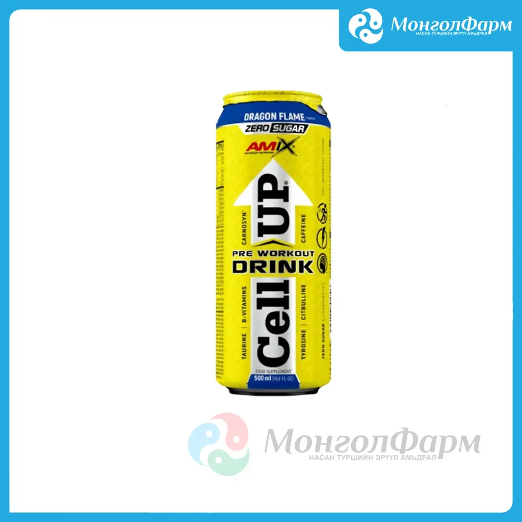 Pre Workout functional drink 500мл Dragon flame