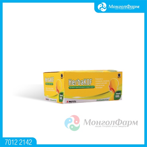 [110021] Хербакоф 15мл №24 сироп - PT Dexa Medica