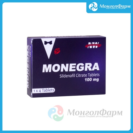[210367] Монегра 100мг №4 шах - Noble Wellness