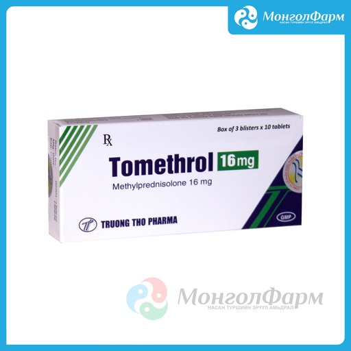 [210379] Тометрол 16мг №30 - Troung Tho Pharma JSC