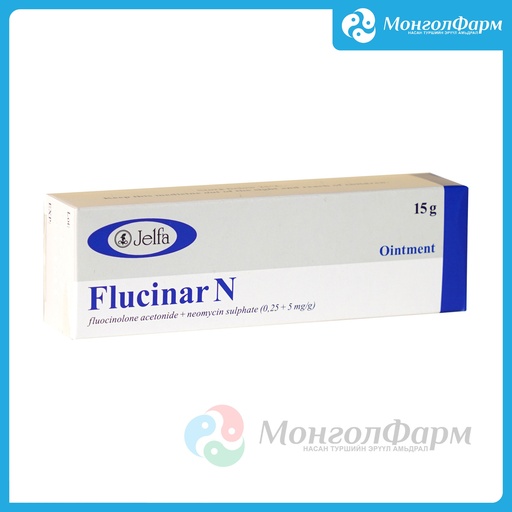 [110029] Флуцинар H тосон түрхлэг 15гр - Jelfa Pharmaceutical Company Sa