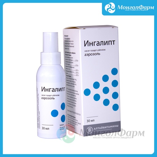 [210070] Ингалипт 30мл - Altaivitamini JSC