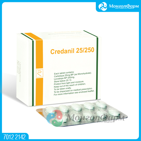 [110060] Креданил 25/250мг №50 - Remedica Ltd
