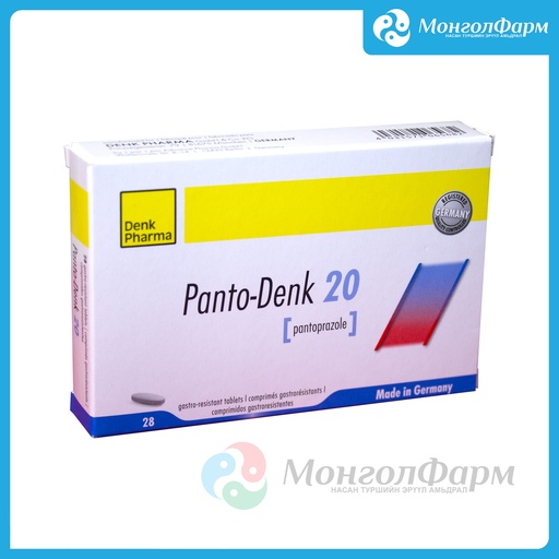 [211091] Панто Денк 20мг №28 - Denk Pharma GmbH & Co. KG