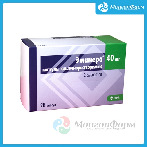 [211088] Эманера 40мг №28 - KRKA