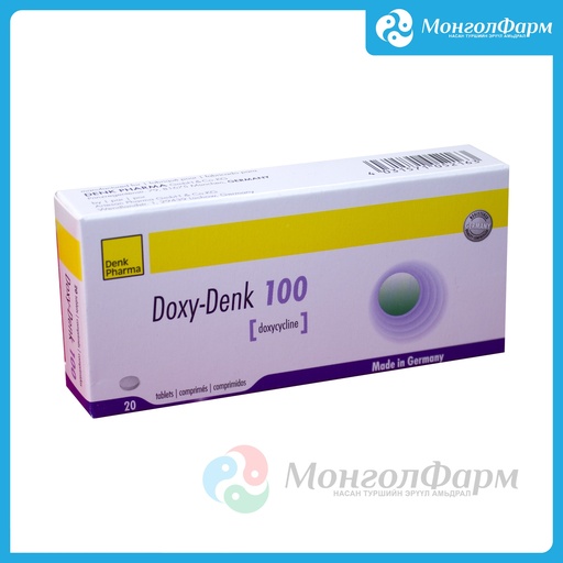 [210833] Докси Денк 100мг №20 - Denk Pharma GmbH & Co. KG
