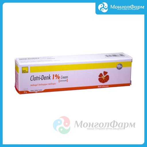 [210831] Клотри-Денк крем 1% 20гр - Denk Pharma GmbH & Co. KG