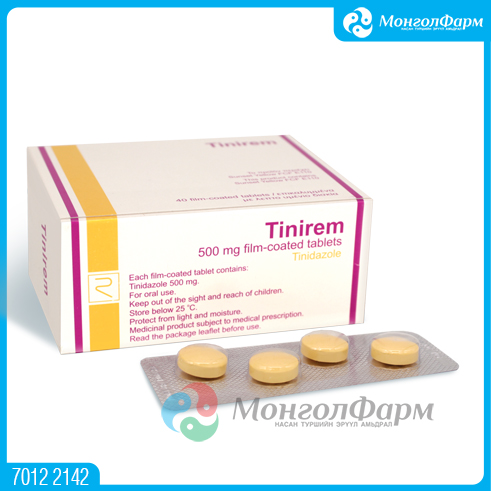 [110086] Тинирем 500мг №4 - Remedica Ltd