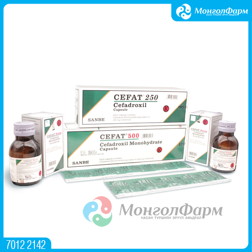 [110087] Цефат 250мг №100 - PT Sanbe Farma