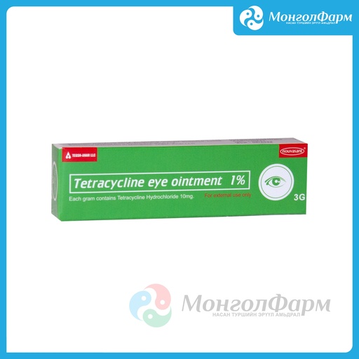 [210937] Тетрациклины нүдний мазь 1% 3г