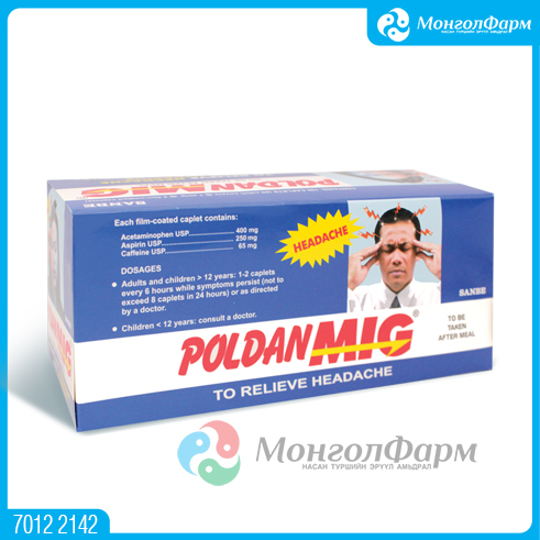 [110137] Полдан Миг №4х25 - PT Sanbe Farma