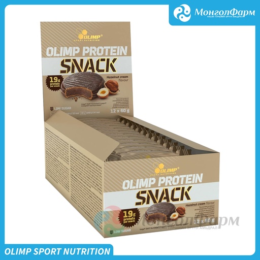 [160093] Olimp Protein Снэк /Ойн самрын тосны амттай/