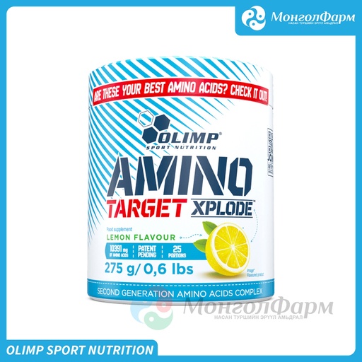 [160149] Amino Target Xplode 275г нимбэг - Olimp Laboratories Sp. z o.o.