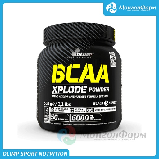 [160148] BCAA Xplode powder 500г жүрж - Olimp Laboratories Sp. z o.o.