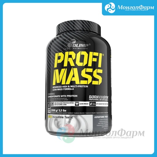 [160124] Profi Mass 2.5кг Гадил - Olimp Laboratories Sp. z o.o.