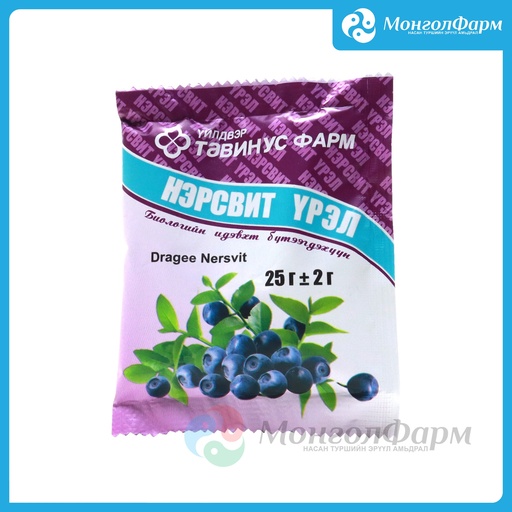 [250137] Нэрсвит үрэл 0.5гр №50 - Тавин ус ХХК