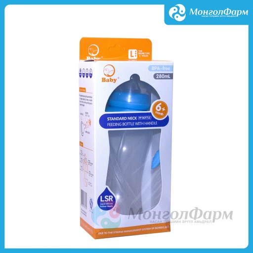 [260731] Угж хуванцар 280мл /baby/ 6+