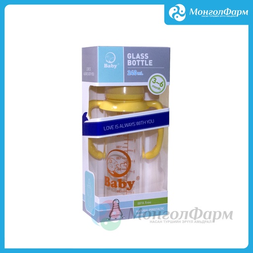 [260730] Угж шилэн 240мл /baby/ 3-6 сар