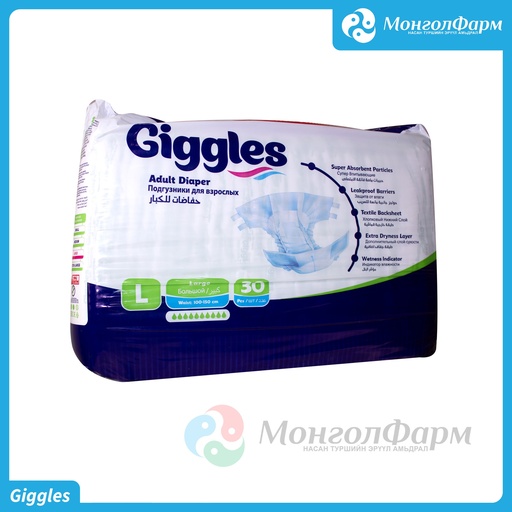 [160010] Живх Giggles L №30 - Sevinçler Sağlık Ürünleri San. Ve Tic. A.Ş