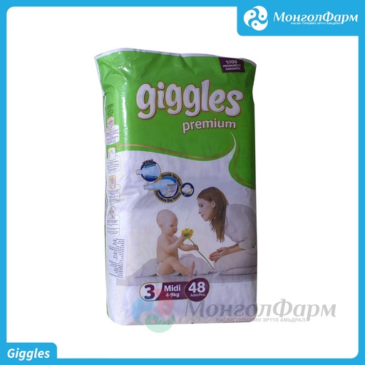 [160012] Живх Giggles 3 №48 - Sevinçler Sağlık Ürünleri San. Ve Tic. A.Ş