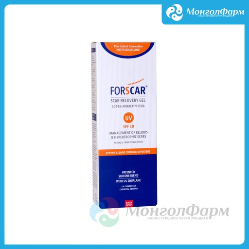 [160005] Форскар сорви арилгагч гель UV SPF30 20мл - Alpaya Kozmetik Diş Ticaret Aş