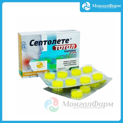 [210142] Септолете тотал №16 нимбэг, зөгийн бал - KRKA