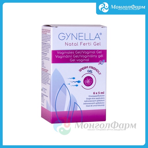 [160185] Гинелла фертил гель 6*5мл - Heaton K.S.