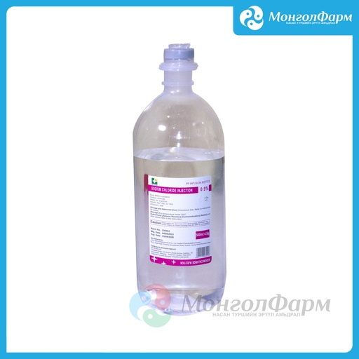 [211594] Натрийн хлорид 0.9% 500мл /ди эй ай/ - Anhui BBCA Pharmaceutical Co.,Ltd