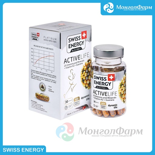 [150035] Свисс энержи Активлайф №30 - MedPack Swiss Group