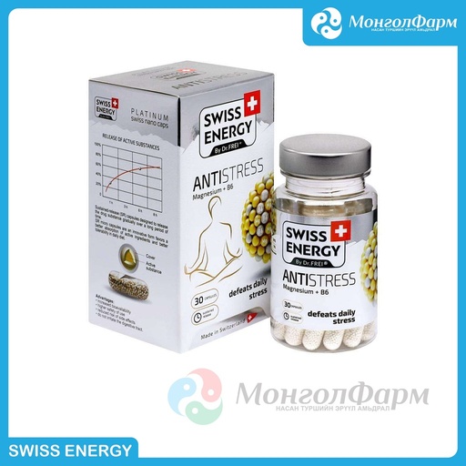 [150036] Свисс энержи Антистресс №30 - MedPack Swiss Group