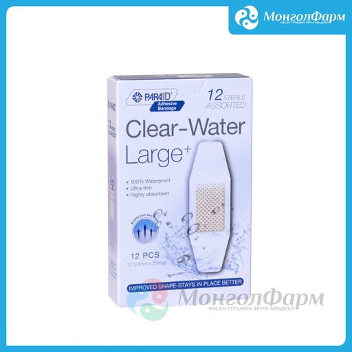 [230435] Хуруу лент тунгалаг №12 усны хамгаалалт /ParAid/ - Planet Anhui Medical Products Co., Ltd