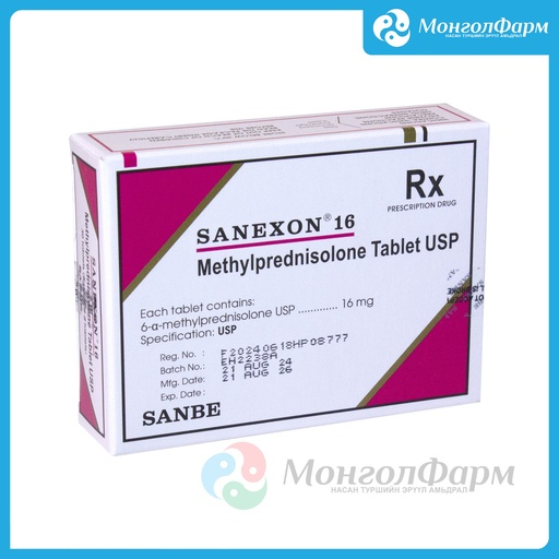 [110175] Санексон 16мг №30 - PT Sanbe Farma