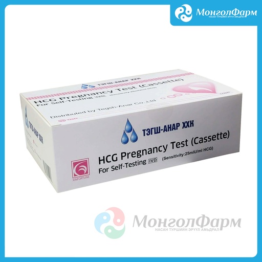 [261618] Жирэмсний тест кассет №1 - Тэгш Анар ХХК