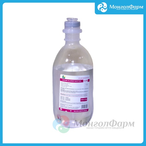[211681] Натрийн хлорид 0.9% 250мл /Ди эй ай/ - Anhui BBCA Pharmaceutical Co.,Ltd