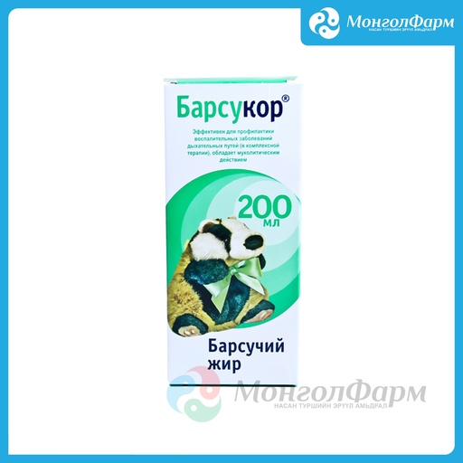 [261642] Доргоны тос 200мл /барсукор/ - Өргөө фарм импекс ХХК