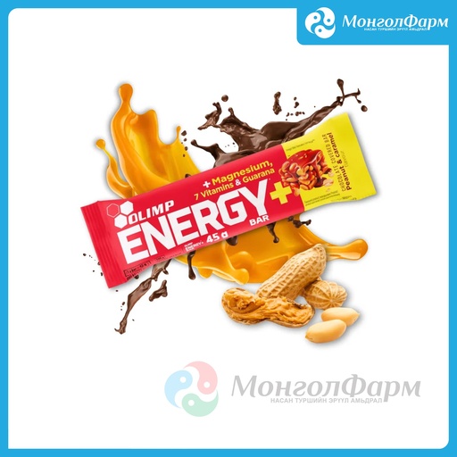 [160241] Olimp Energy Баар 45г самар, карамел