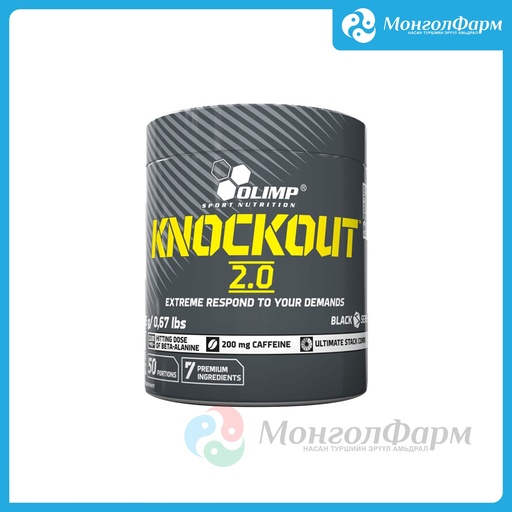 [160265] Knockout 2.0 305г pear attack - Olimp Laboratories Sp. z o.o.