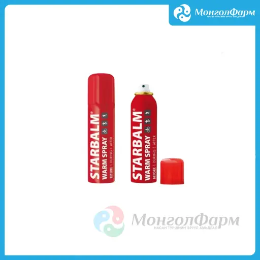 [160286]  STARBALM Warm Spray 150ml - Novum pharma Singapore PTE. LTD