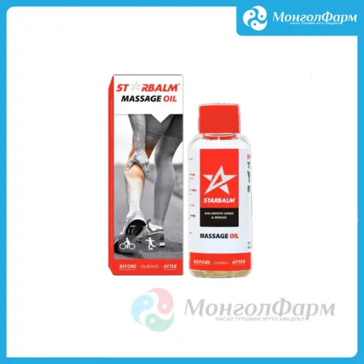 [160293]  STARBALM Massage Oil 50ml - Novum pharma Singapore PTE. LTD