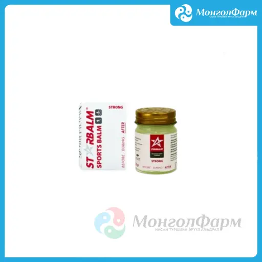 [160297]  STARBALM Sport Balm White Strong 25g - Novum pharma Singapore PTE. LTD