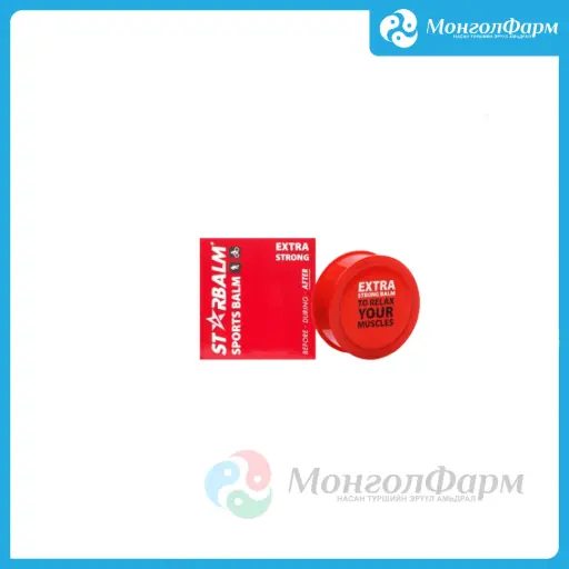 [160298]  STARBALM Sport Balm Red Extra Strong 10g - Novum pharma Singapore PTE. LTD