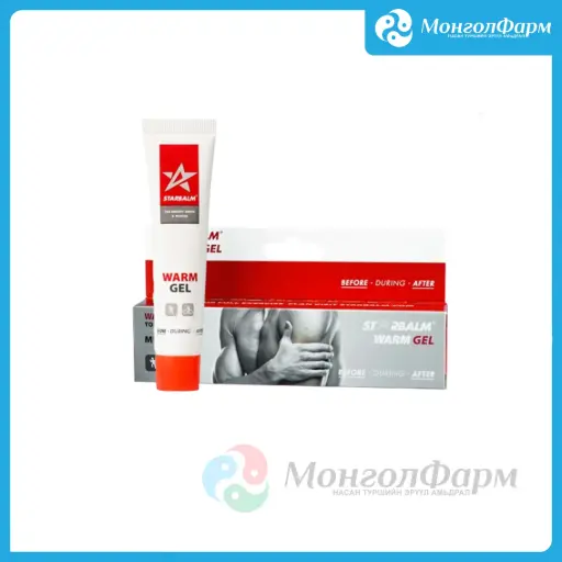 [160332] STARBALM Warm Gel 25ml  - Novum pharma Singapore PTE. LTD