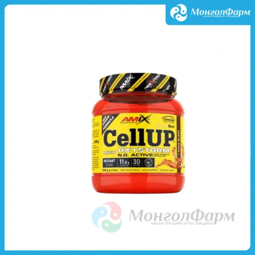 [160396] CellUP Oxystorm powder 348г кола бласт - Amix advanced nutrition /Large life limited/