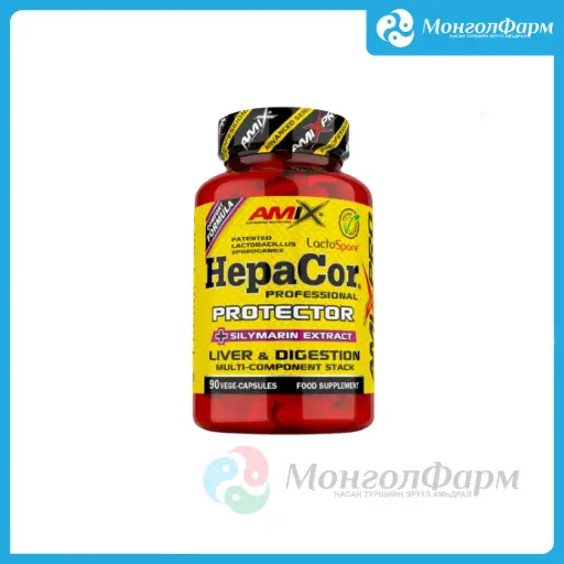 [160398] HepaCOR Protector №90 - Amix advanced nutrition /Large life limited/