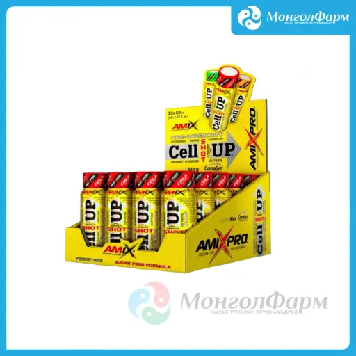 [160420] CellUP Shot 60мл Энержи №20 - Amix advanced nutrition /Large life limited/